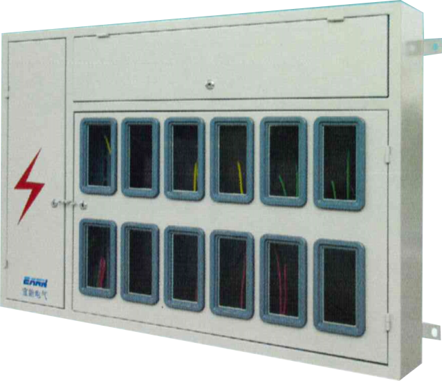 صندوق عداد كهربائي في الهواء الطلق والمداخل