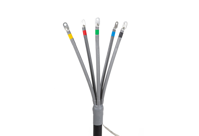 XLPE Cable Accessory 26/35KV Three Cores Cold Cold Recrinked Indoor Indoor