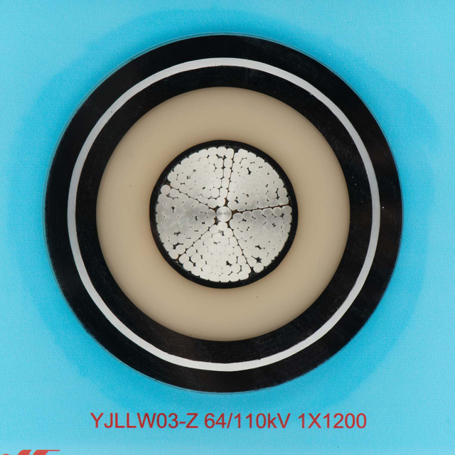 XLPE موصل الألمنيوم المعزول مع الأسلاك النحاسية لكابل الطاقة تحت الأرض مقاوم للماء