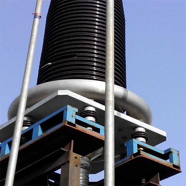 76/132KV البورسلين نوع جلبة إنهاء كابل الطاقة في الهواء الطلق