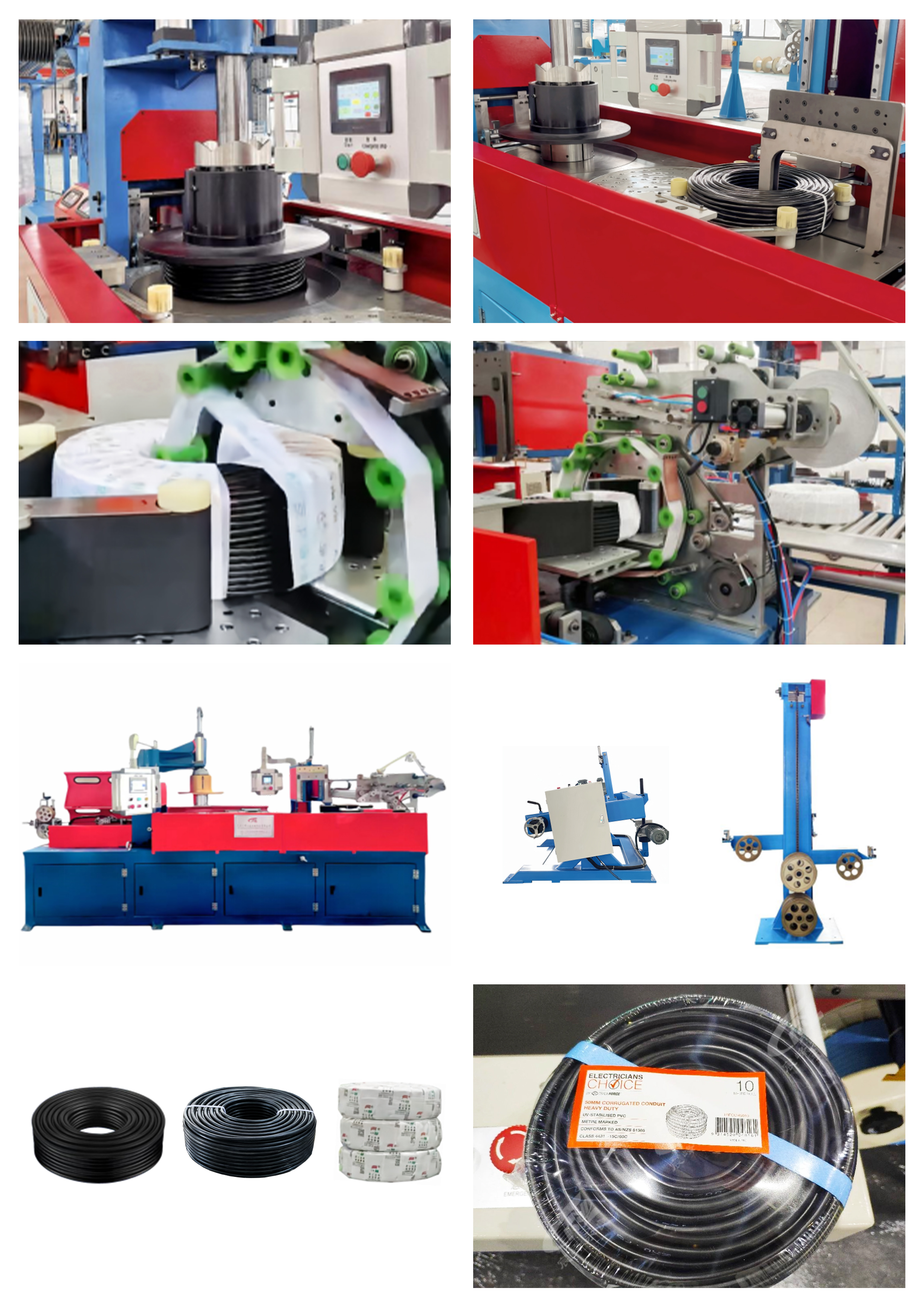 1860 Automatic Coiling Belting and Shrink Packing Machine 1860 آلة التعبئة التلقائية لللف وتقلص