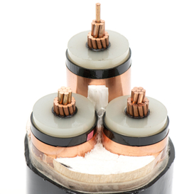 كابل طاقة معزول متوسطة متوسطة الجهد XLPE مع التغميد PVC مقابل 3.6-6KV و 26-35KV تقييمات